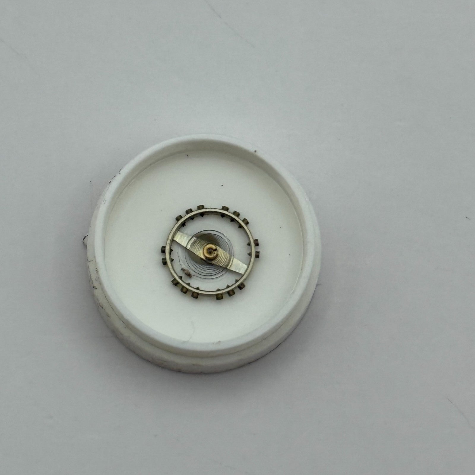 AS 1051 Balance Wheel Complete And Spring 5¼''' 34 M Watch Movement Parts NOS