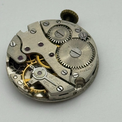 23.5mm O Maire OM 125 Manual Wind 17 Jewels Swiss Watch Movement Vintage PARTS