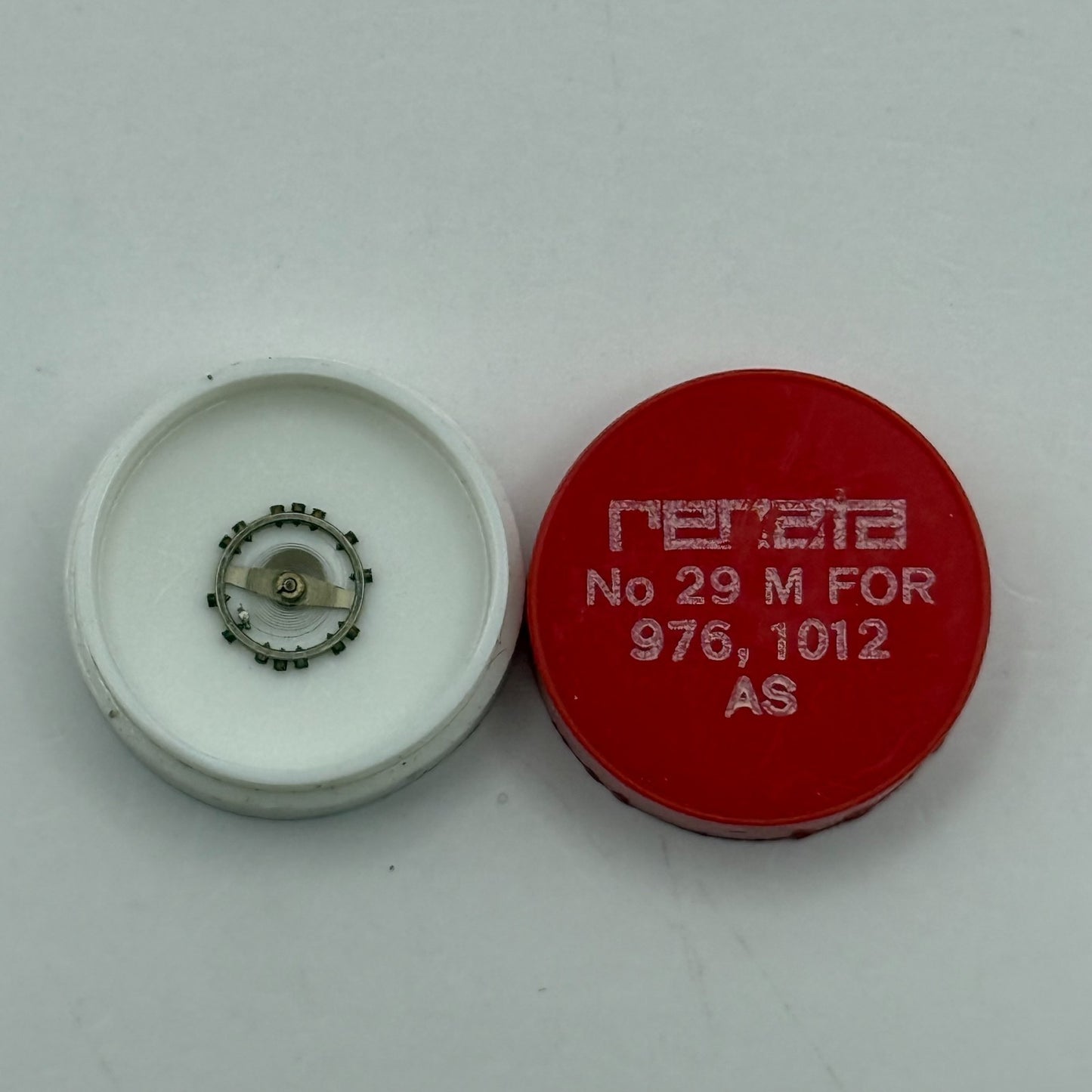 AS 976 1012 Balance Wheel Complete And Spring  29 M Watch Movement Parts NOS