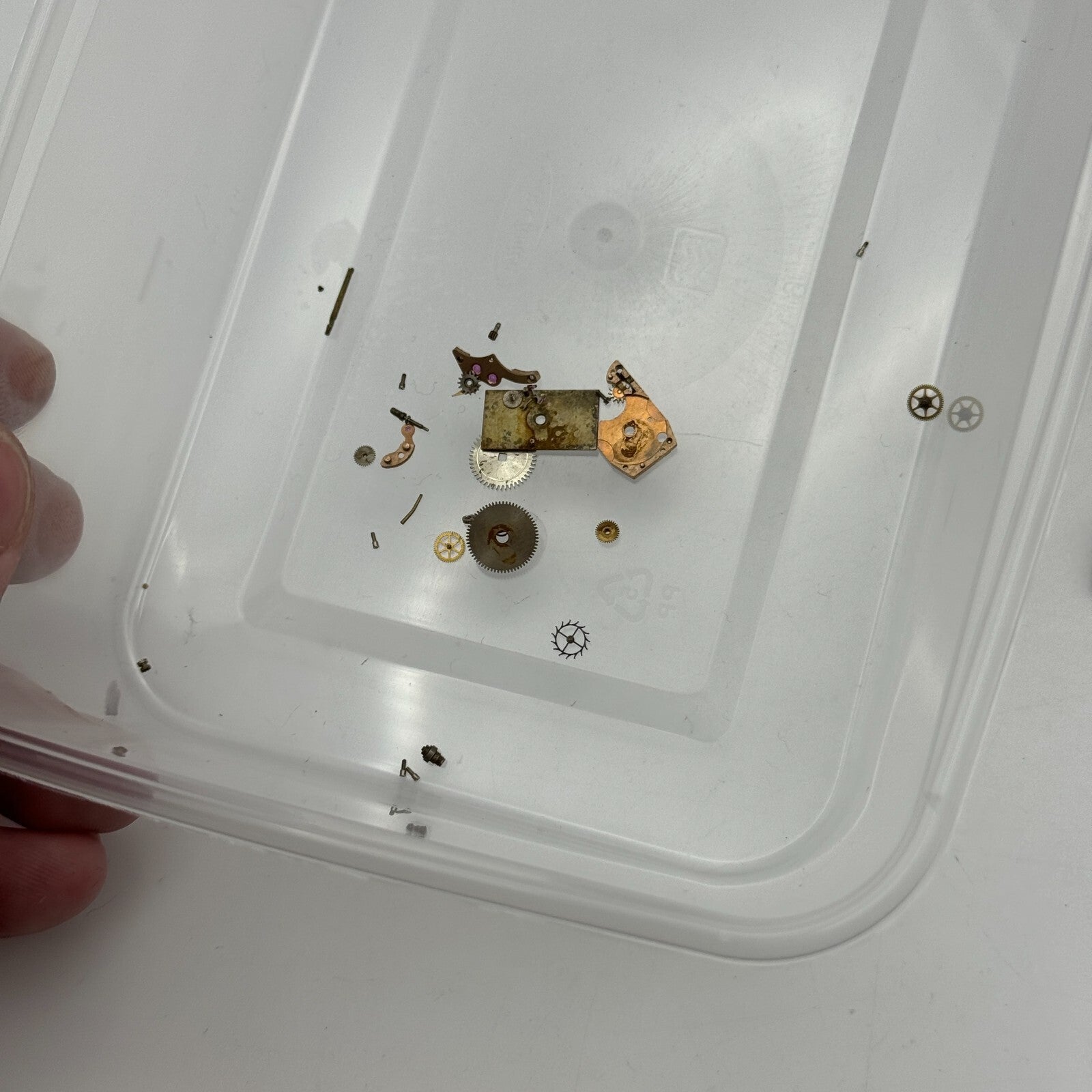 9mm Ladies Helvetia FHF 59N Balance Ok Manual Wind Partial Watch Movement PARTS