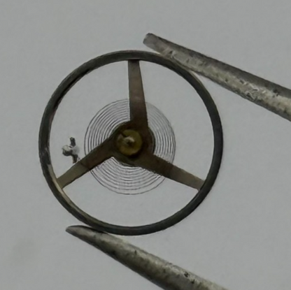 FEF 6600 Inca Balance Wheel Complete And Spring 1181 M Watch Movement Parts NOS