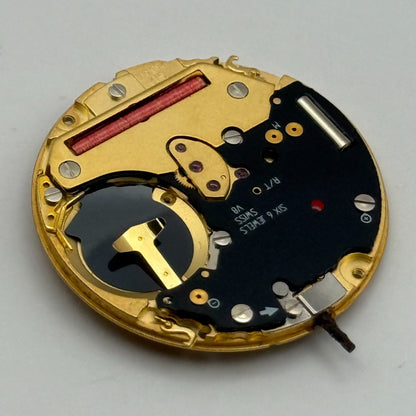 ETA 255.411 Quartz Watch Movement 6 Jewels Swiss Vintage Parts Repair 23.9mm