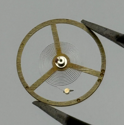 c.603 Balance Wheel Complete And Spring 10½’’’ Watch Movement Parts NOS