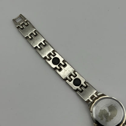 Clementine L. Ladies Quartz Watch MOP Dial Two Tone Bracelet Working 22mn