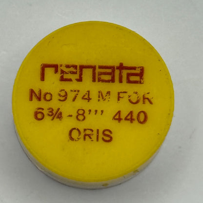 Oris 440 Balance Wheel Complete And Spring 6¾-8’’’ 974 M Watch Movement Parts 