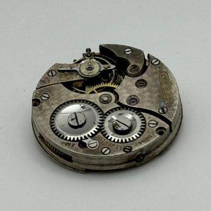 23.6mm Dominex Balance Ok 15 Jewels Swiss 2 Adj Manual Wind Watch Movement PARTS
