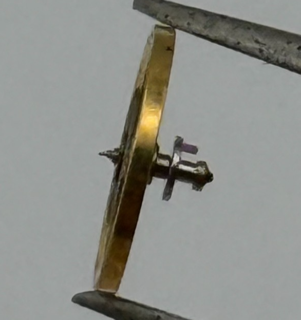 BFG 927 Balance Wheel Complete And Spring 6 3/4-8''' 1512 M Watch Movement Parts