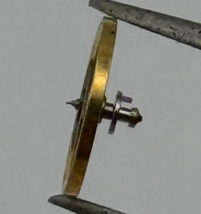 BFG 927 Balance Wheel Complete And Spring 6 3/4-8''' 1512 M Watch Movement Parts