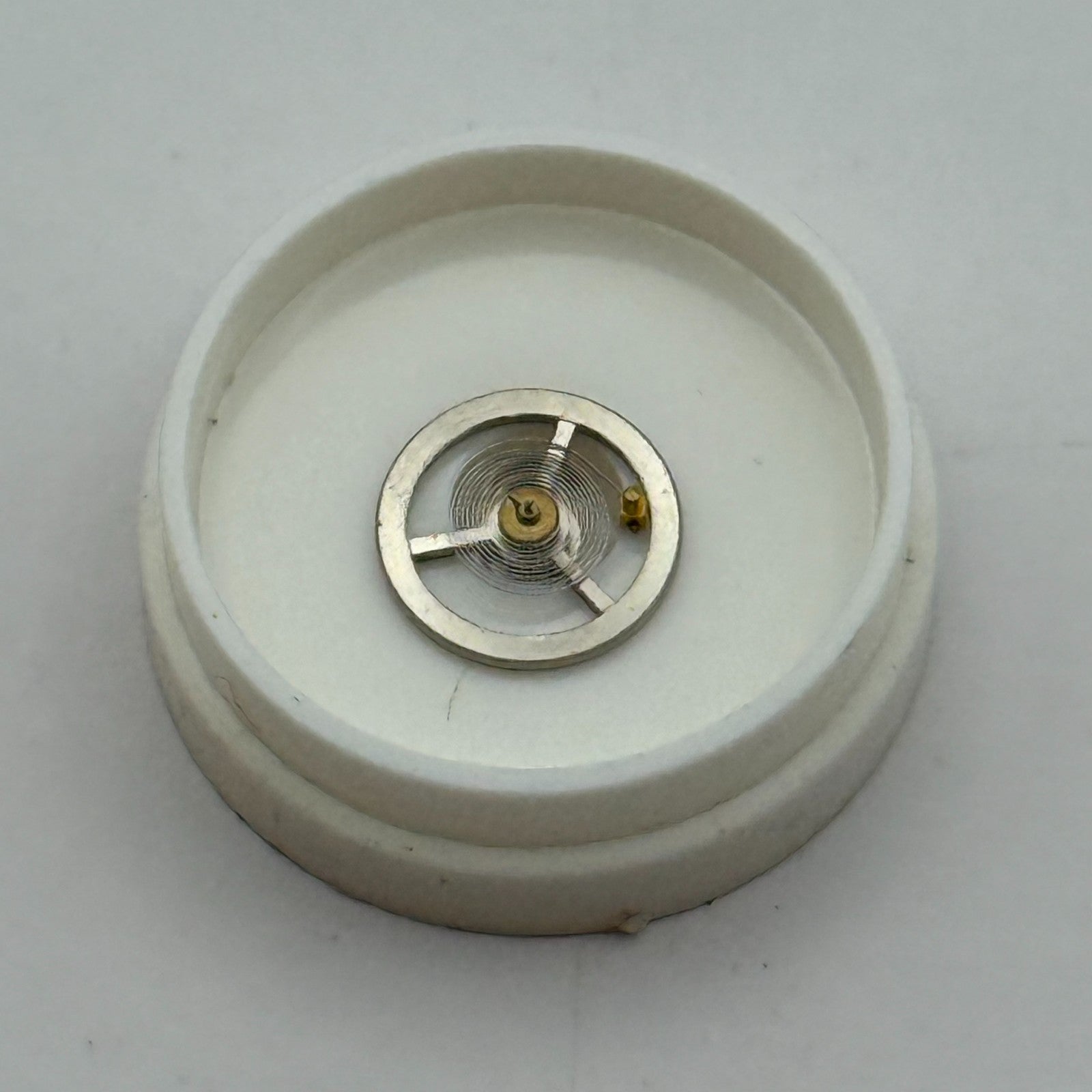 Ebosa 85 Balance Wheel Complete And Spring  132 M Watch Movement Parts NOS