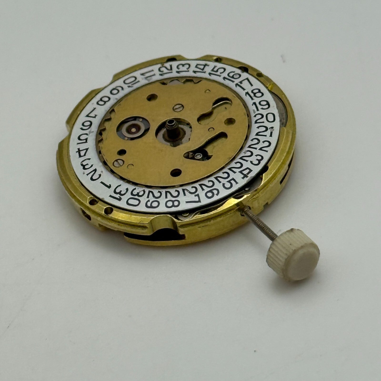 25.9mm Vintage Waltham SGT 140-1A E4 Manual Wind Watch Movement PARTS REPAIR