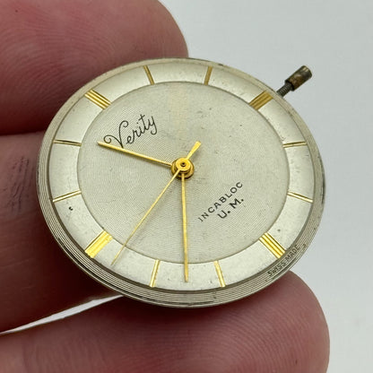 25.8mm Men's Verity FHF 72 Manual Wind 17 Jewels Swiss Made Watch Movement PARTS