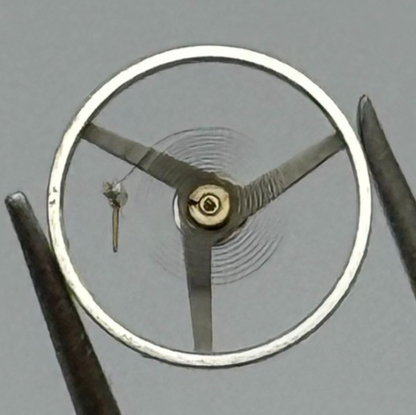 ETA 2410 Balance Wheel Complete And Spring 6 3/4''' 1059 M Watch Movement Parts 