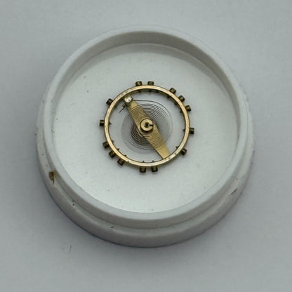 AS 970 Balance Wheel Complete And Spring 8¾’’’  27 M Watch Movement Parts NOS