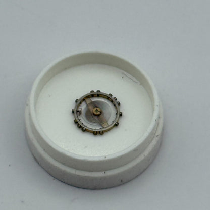 FEF 6600 Balance Wheel Complete And Spring  Inca 1181 M Watch Movement Parts NOS