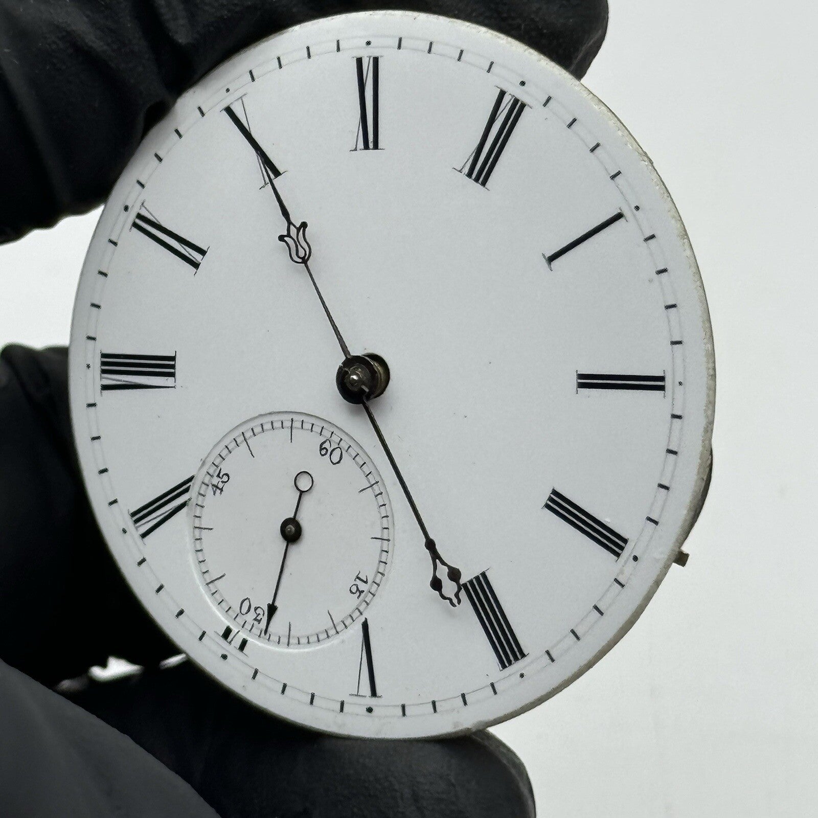 44.1mm High Quality Cylinder Balance Intact Pocket Watch Movement FOR PARTS