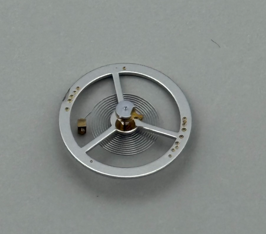 Brac 500 Balance Wheel Complete And Spring a dgt 1636 Watch Movement Parts NOS