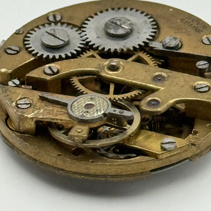 AS A Schild Antique Watch Movement Manual Wind Vintage Swiss Parts Repair 24.7mm