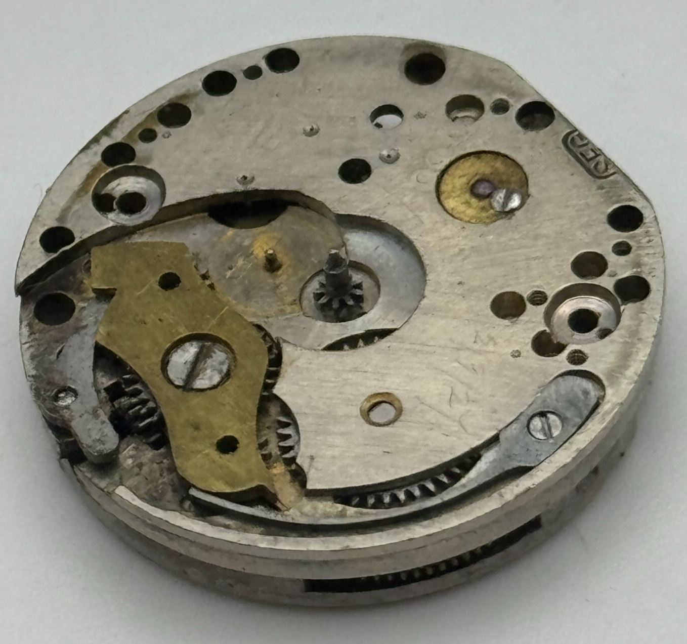 23.6mm GS Dubois SFG Manual Wind Watch Movement Vintage Swiss FOR PARTS SPARES