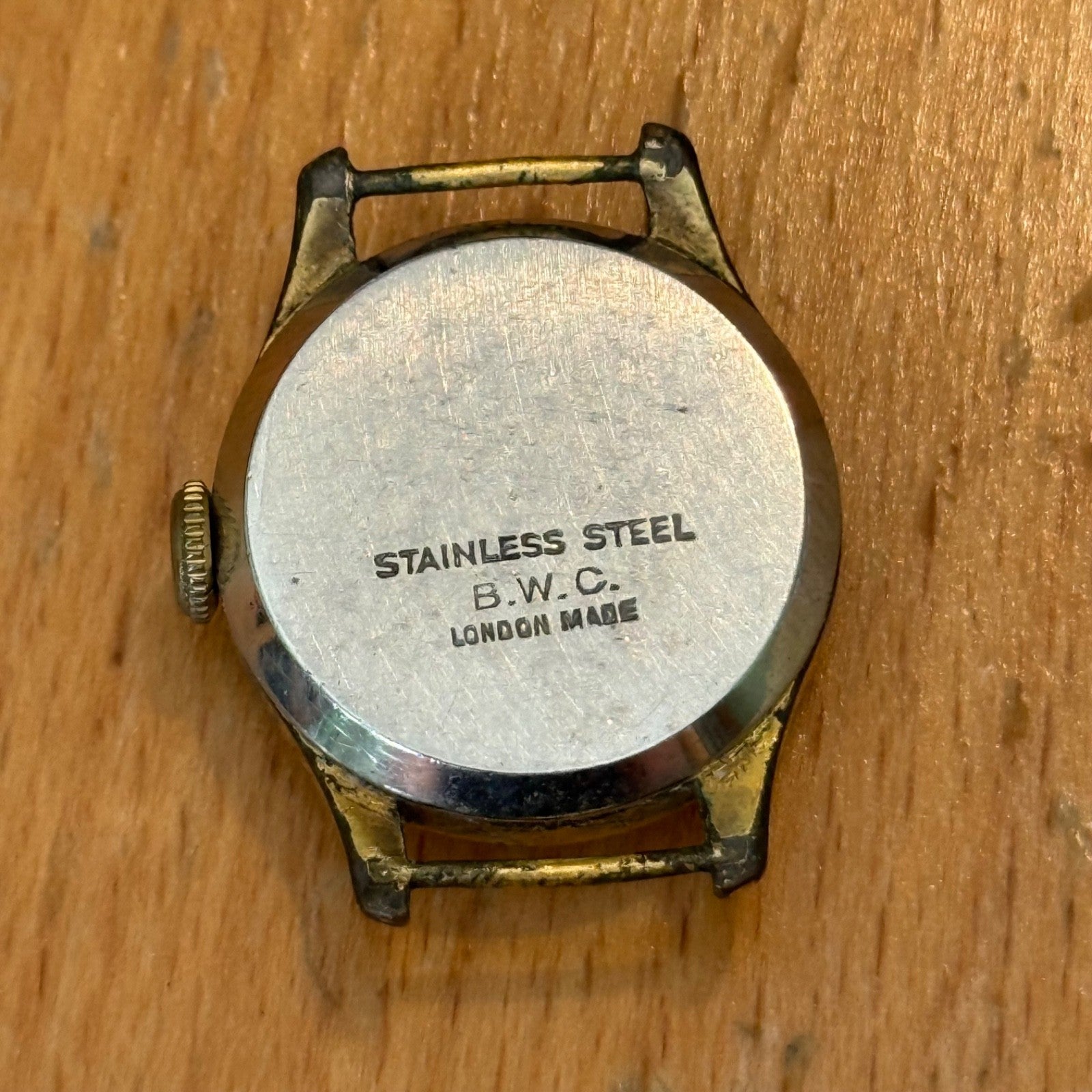 22mm Vintage Accurist Sweep Seconds 15 Jewels Manual Wind Watch PARTS / REPAIR