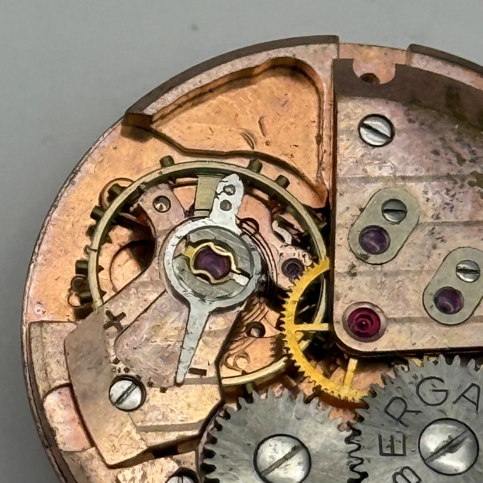 ETA 2391 Watch Movement Bergana Manual Wind Vintage Parts Repair Spares 26mm