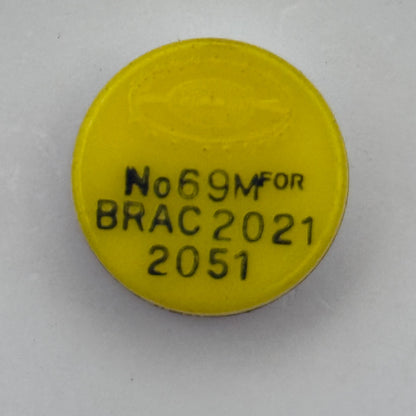 Brac 2021 2051 Balance Wheel Complete And Spring 69 M Watch Movement Parts NOS