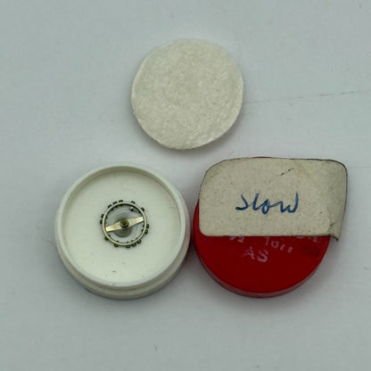 AS 1677 Balance Wheel Complete And Spring 5 1/2''' 1225 M Watch Movement Parts