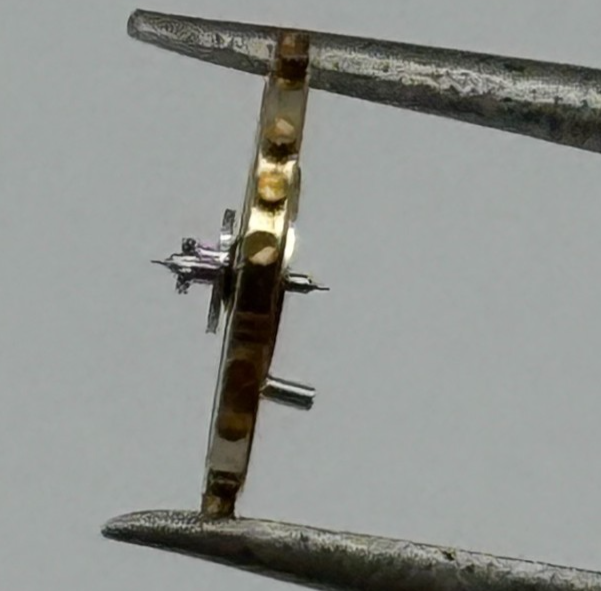 AS 1051 Balance Wheel Complete And Spring 5 1/4''' 34 M Watch Movement Parts NOS