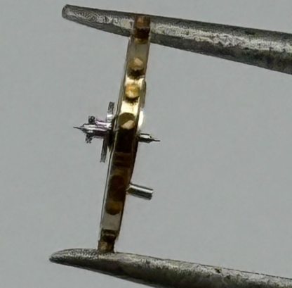 AS 1051 Balance Wheel Complete And Spring 5 1/4''' 34 M Watch Movement Parts NOS