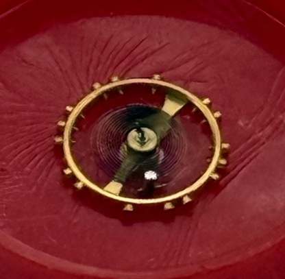 Felsa 291 373 Balance Wheel Complete And Spring Inca 1648 M Watch Movement Parts