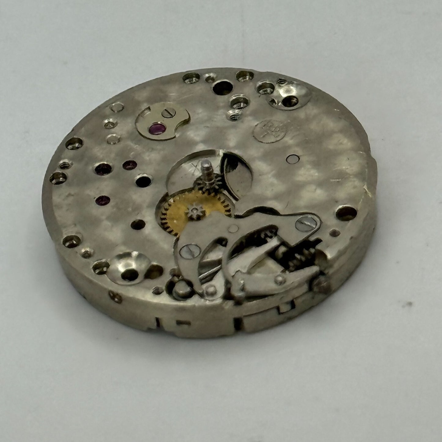 19.7mm Vintage Pinnacle 102 RWT Swiss Manual Wind Watch Movement PARTS REPAIR