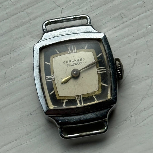 Vintage Junghans Ladies Watch Calibre 99 German 15 Jewels 17mm  For Parts