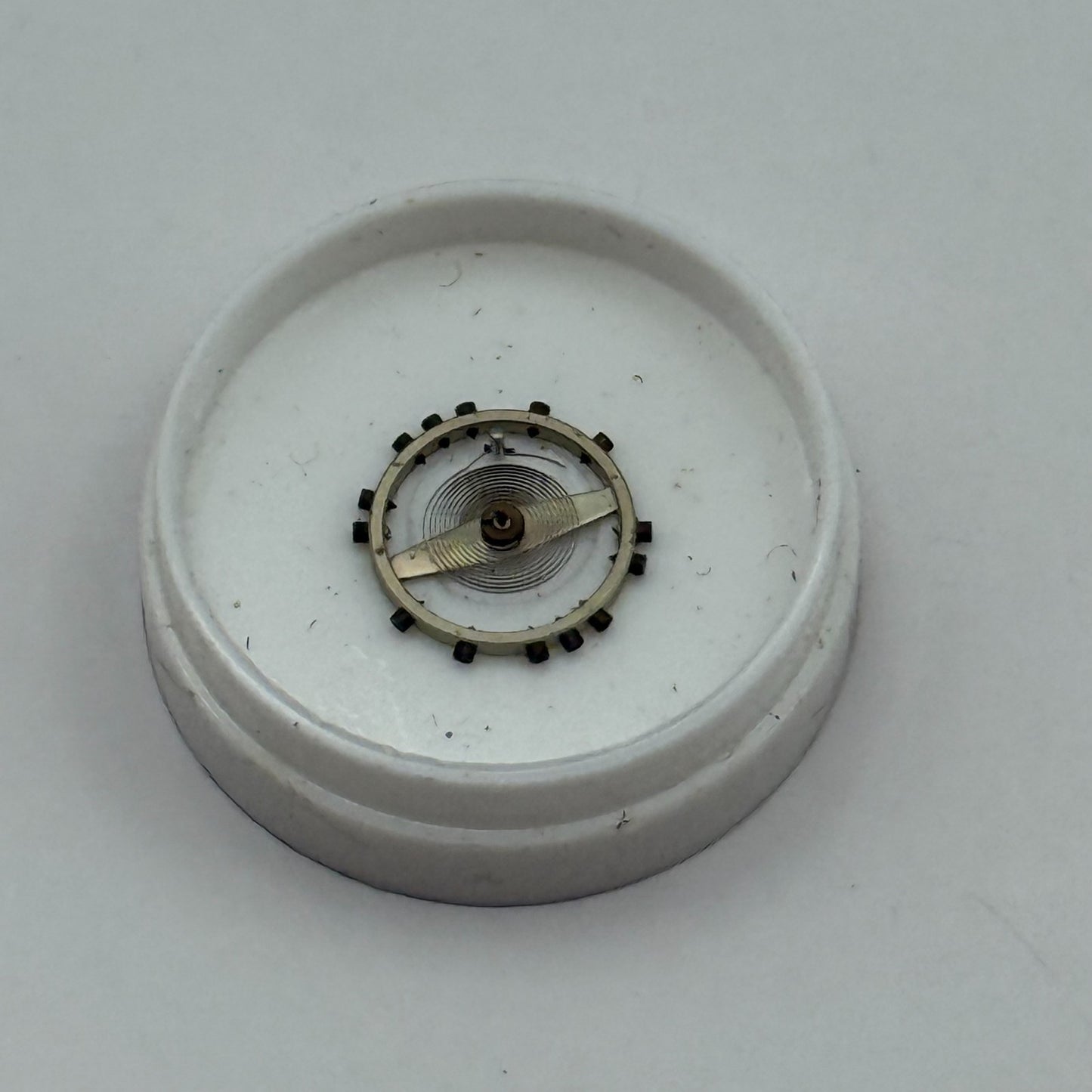 AS 1051 Balance Wheel Complete And Spring 5¼’’’ 34 M Watch Movement Parts NOS