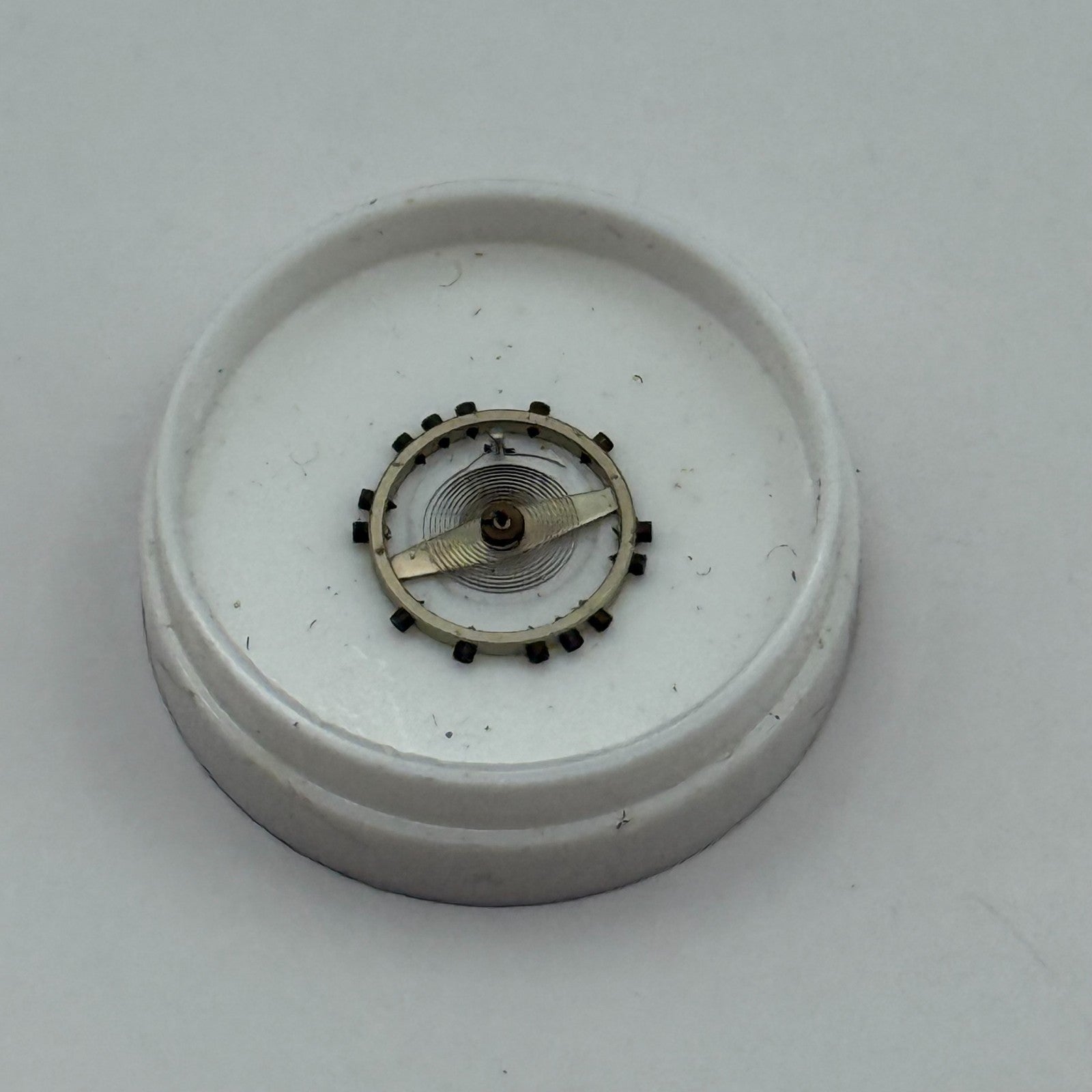 AS 1051 Balance Wheel Complete And Spring 5¼’’’ 34 M Watch Movement Parts NOS