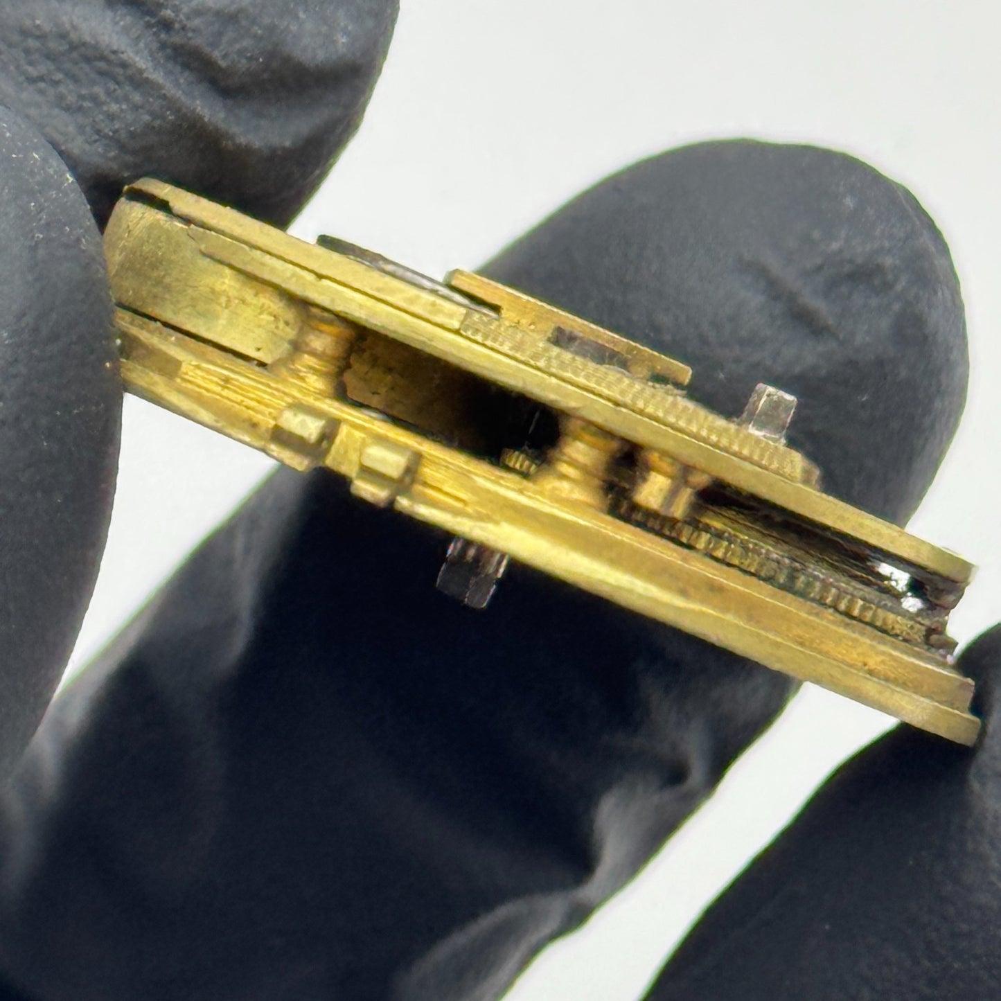 Fusee Pocket Watch Movement Antique English Key Wound Parts Repair Spares 35.7mm