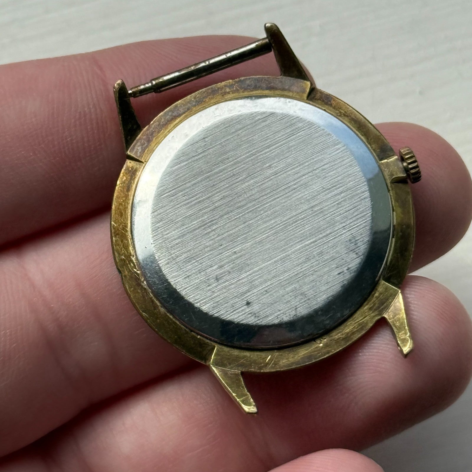 33mm Men's Vintage Bernex FHF 81 Running Swiss Manual Wind Watch PARTS REPAIR