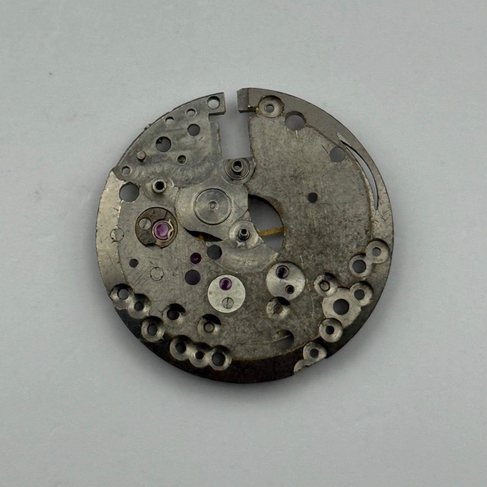 AS 1187 Watch Movement Manual Wind Vintage Swiss Incomplete Parts Repair 23.6mm