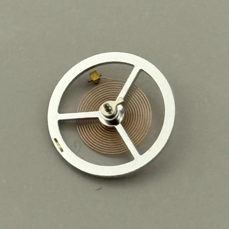 BFG 866? Balance Wheel Complete And Spring  Renata Watch Movement Parts NOS 