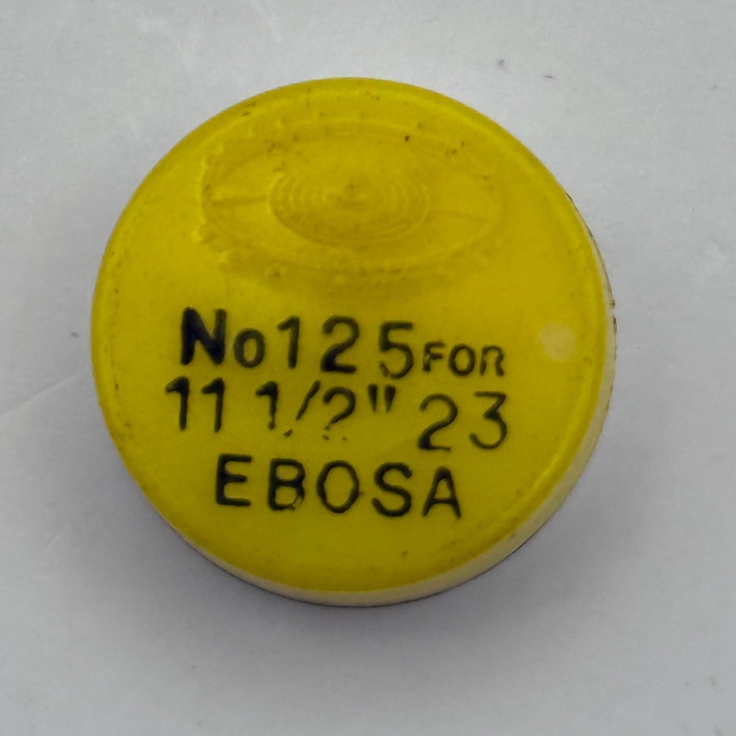 Ebosa 23 Balance Wheel Complete And Spring  11½’’’ 125 Watch Movement Parts NOS
