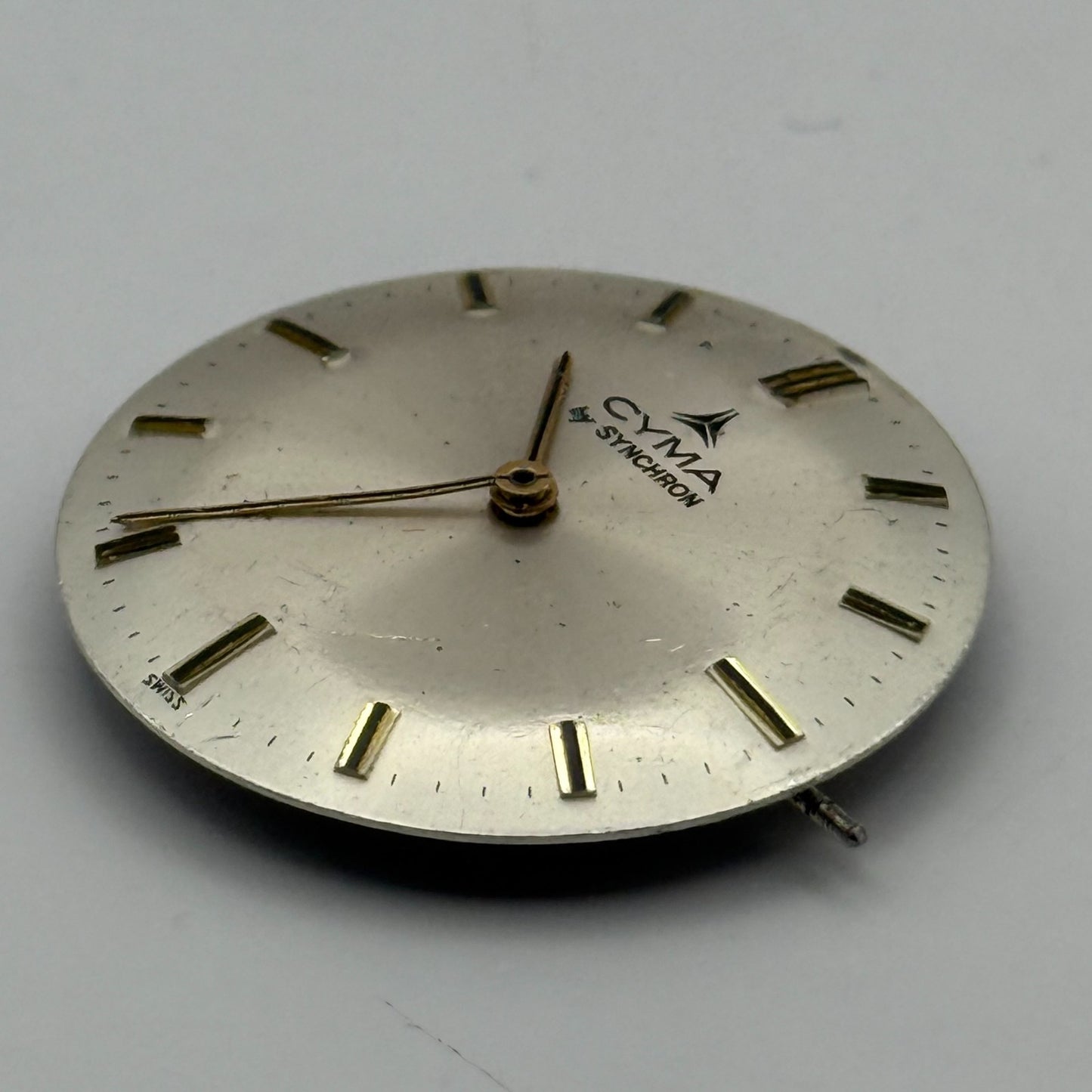 ETA 2750 Watch Movement Cyma By Synchron Manual Wind Vintage Parts Repair 25.4mm