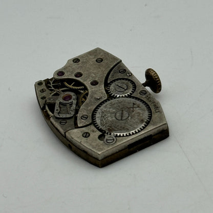 19mm Peseux P Rotary Maximus 15 Jewels Tank Manual Wind Watch Movement PARTS
