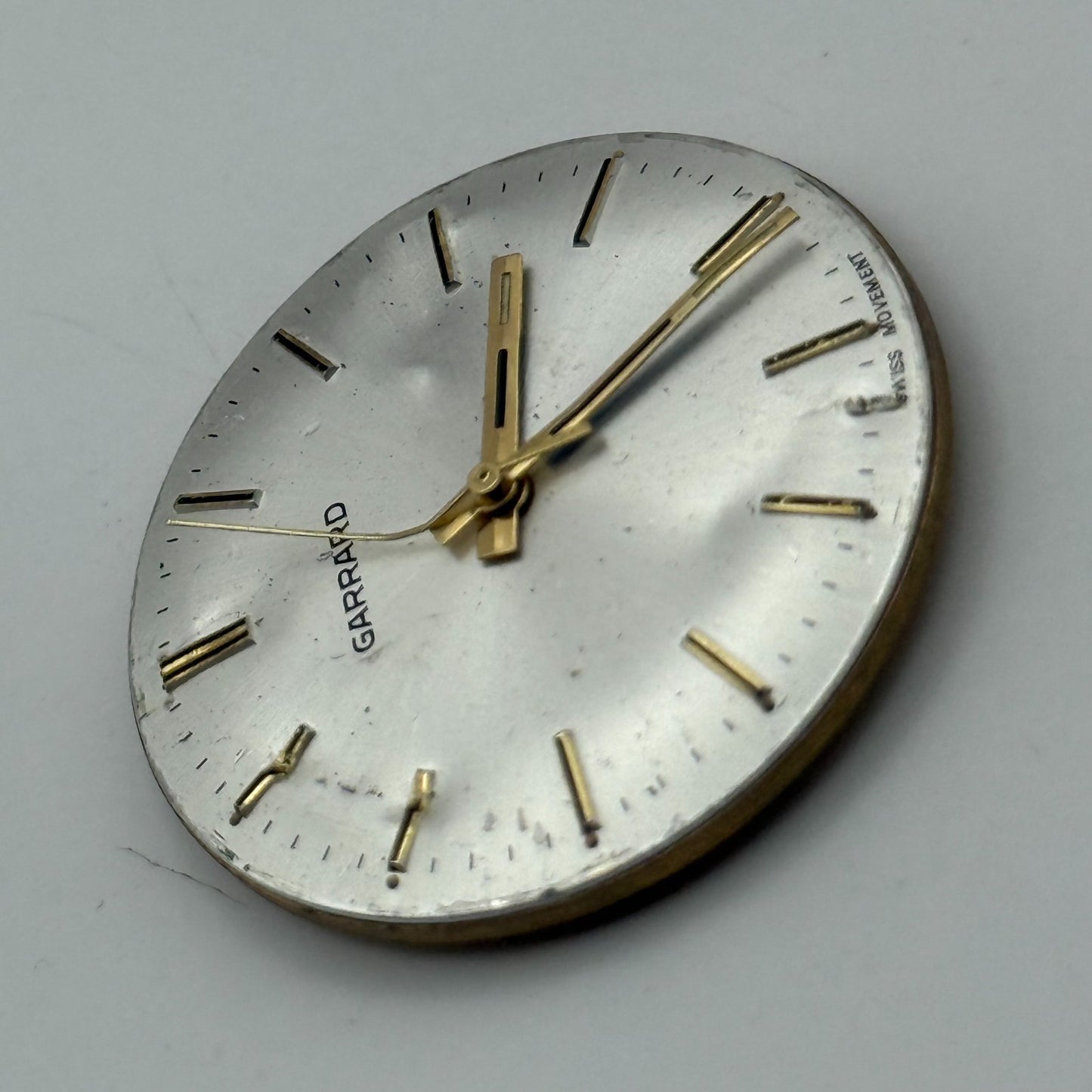 ETA 2801-1 Watch Movement Garrard Manual Wind Vintage Swiss Parts Repair 30.4mm