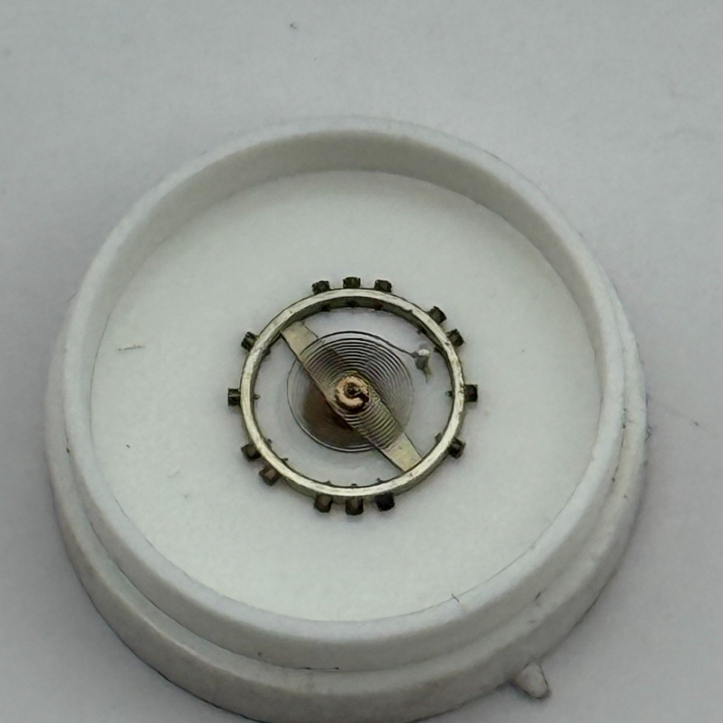 AS 1051 Balance Wheel Complete And Spring 5¼’’’ 34 M Watch Movement Parts NOS