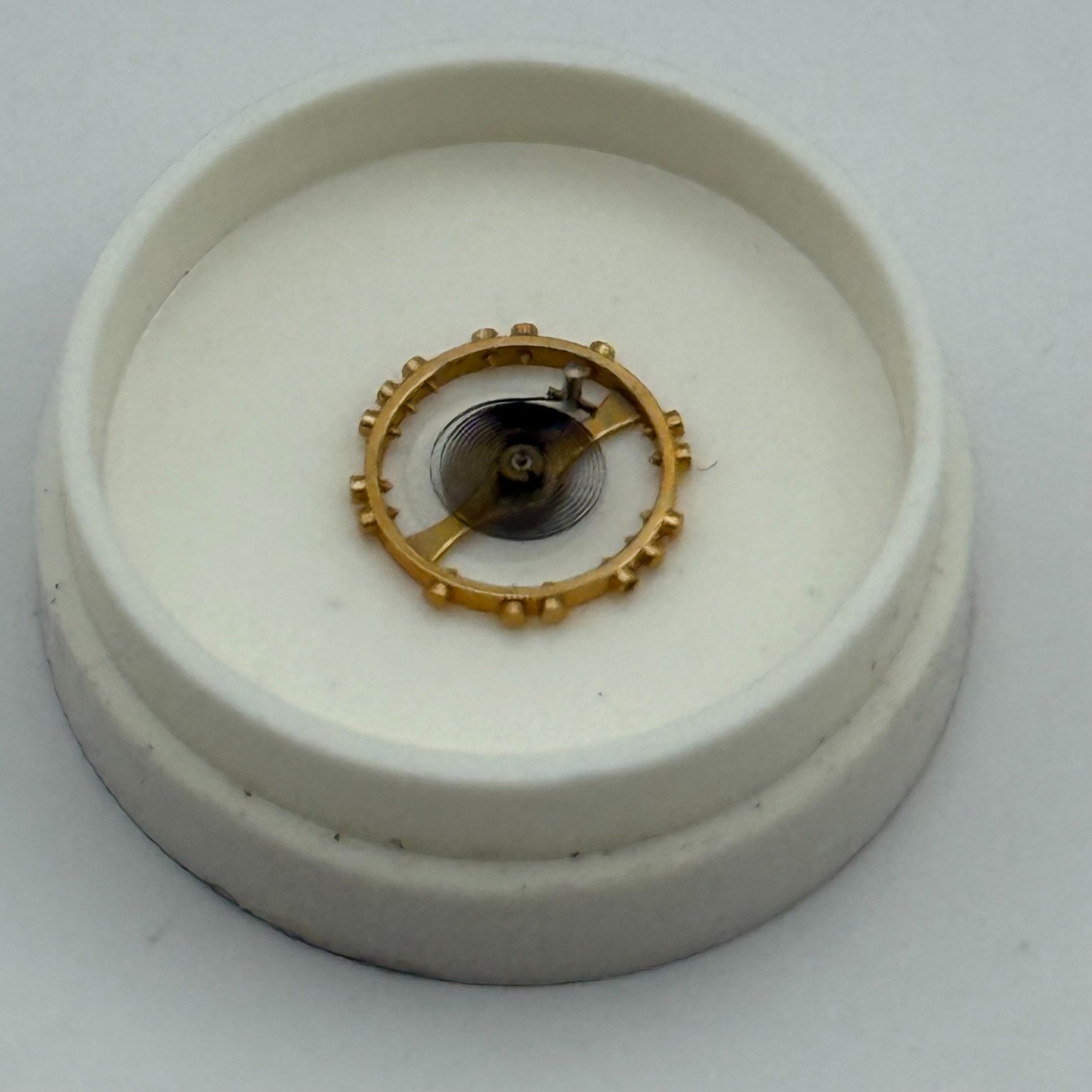 FEF 6620 Balance Wheel Complete And Spring 5½’’’ 1450 M Watch Movement Parts