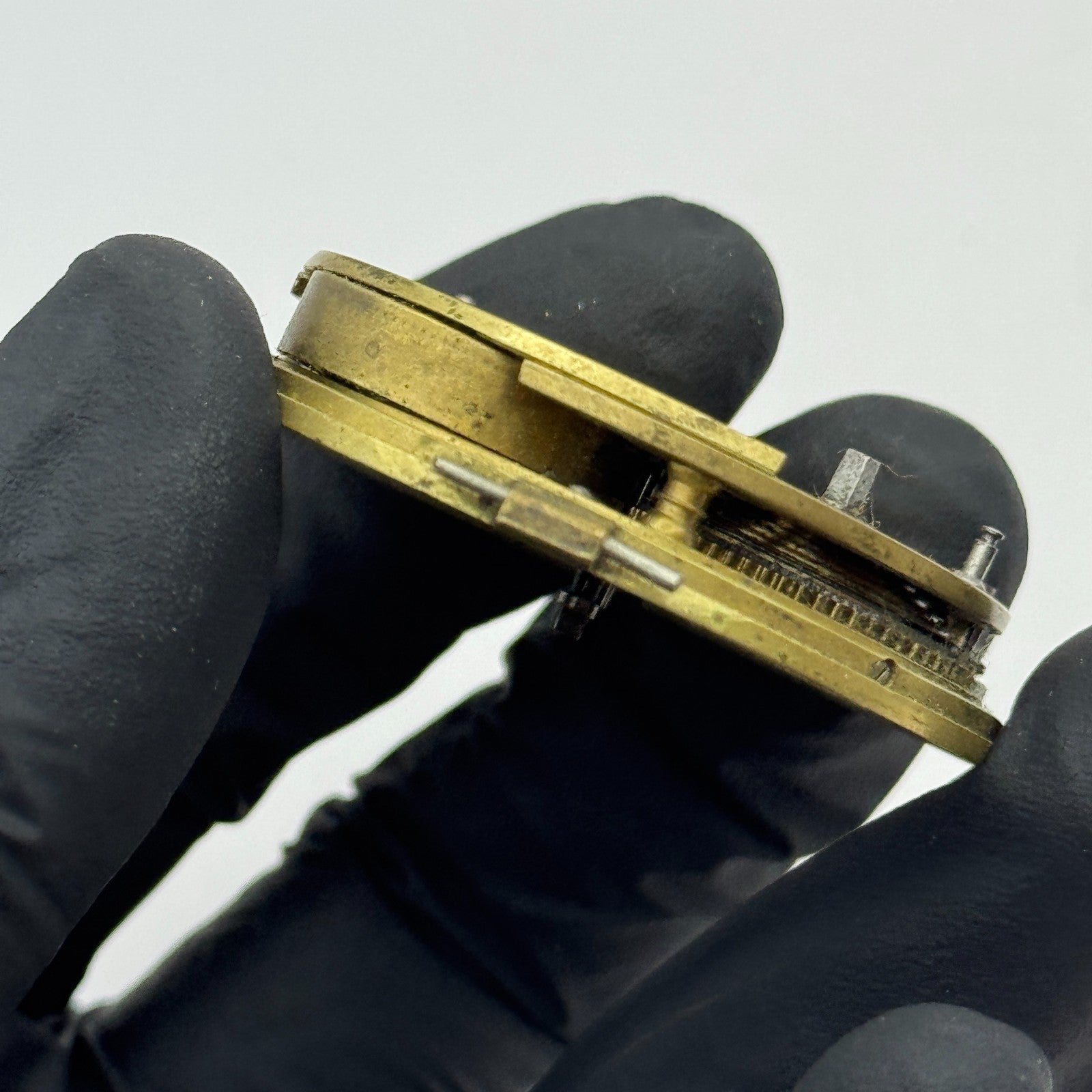 Fusee Pocket Watch Movement Antique English Manchester Parts Repair Spare 48.1mm