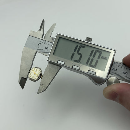 13.1mm Vintage Ladies Bulova 5AD Manual Wind Swiss Watch Movement PARTS REPAIR