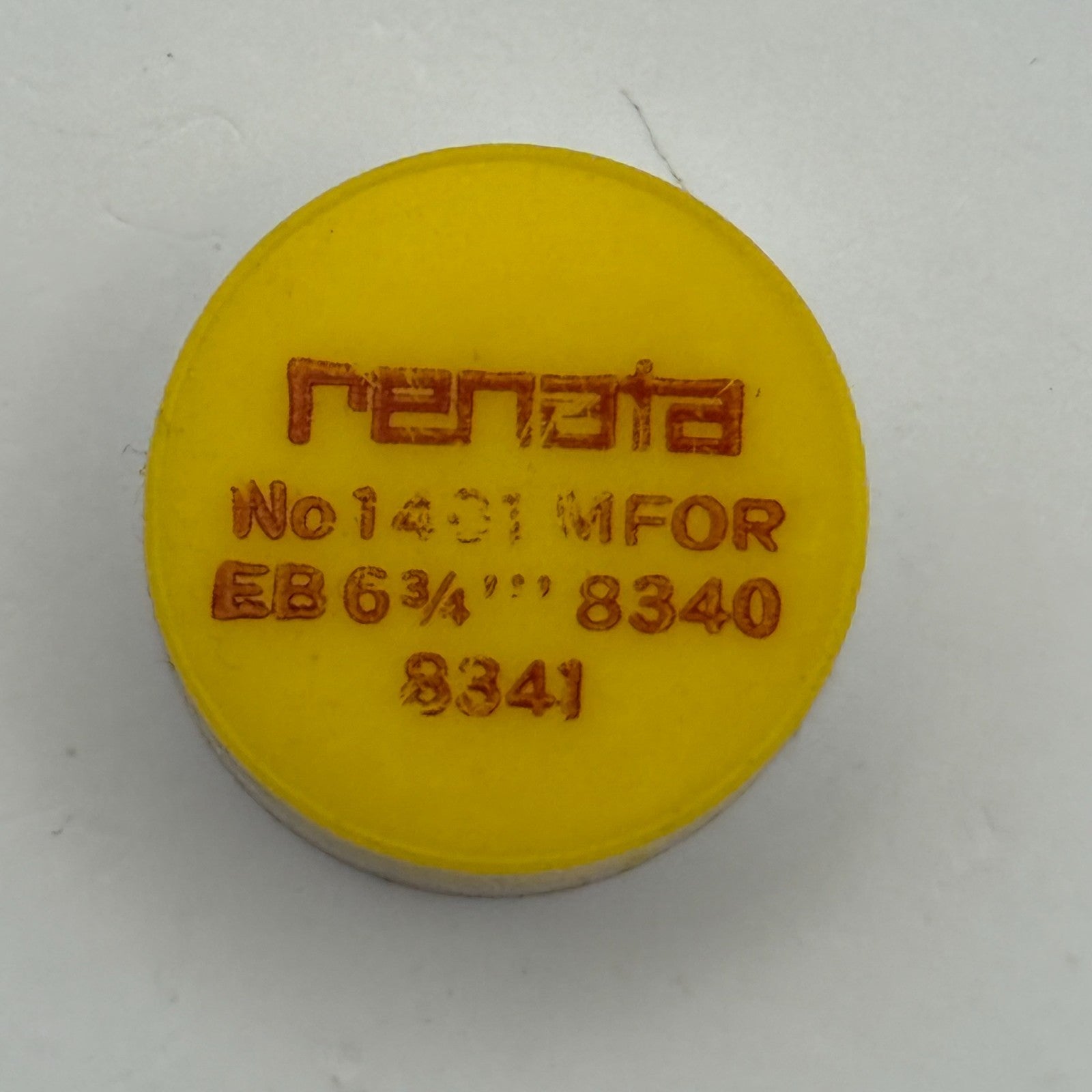 EB 8340 8341 Balance Wheel Complete And Spring 6 3/4’’’ Watch Movements Parts