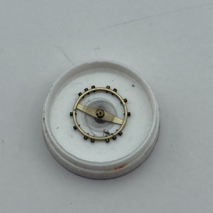 Arogno 120 Balance Complete 10 1/2''' Renata 14 Watch Movement Parts Vintage NOS