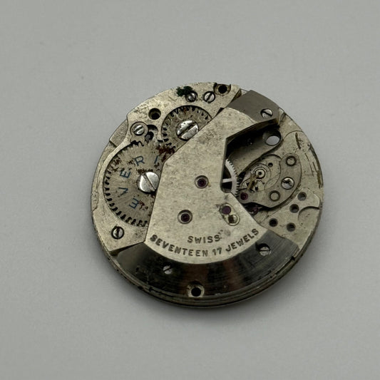 AS 1795 Watch Movement 17 Jewels Manual Wind Vintage Swiss Parts Repair 25.9mm