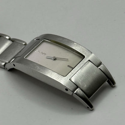 23mm Working Ladies DKNY NY-3030 Stainless Steel Quartz Watch Broken Strap