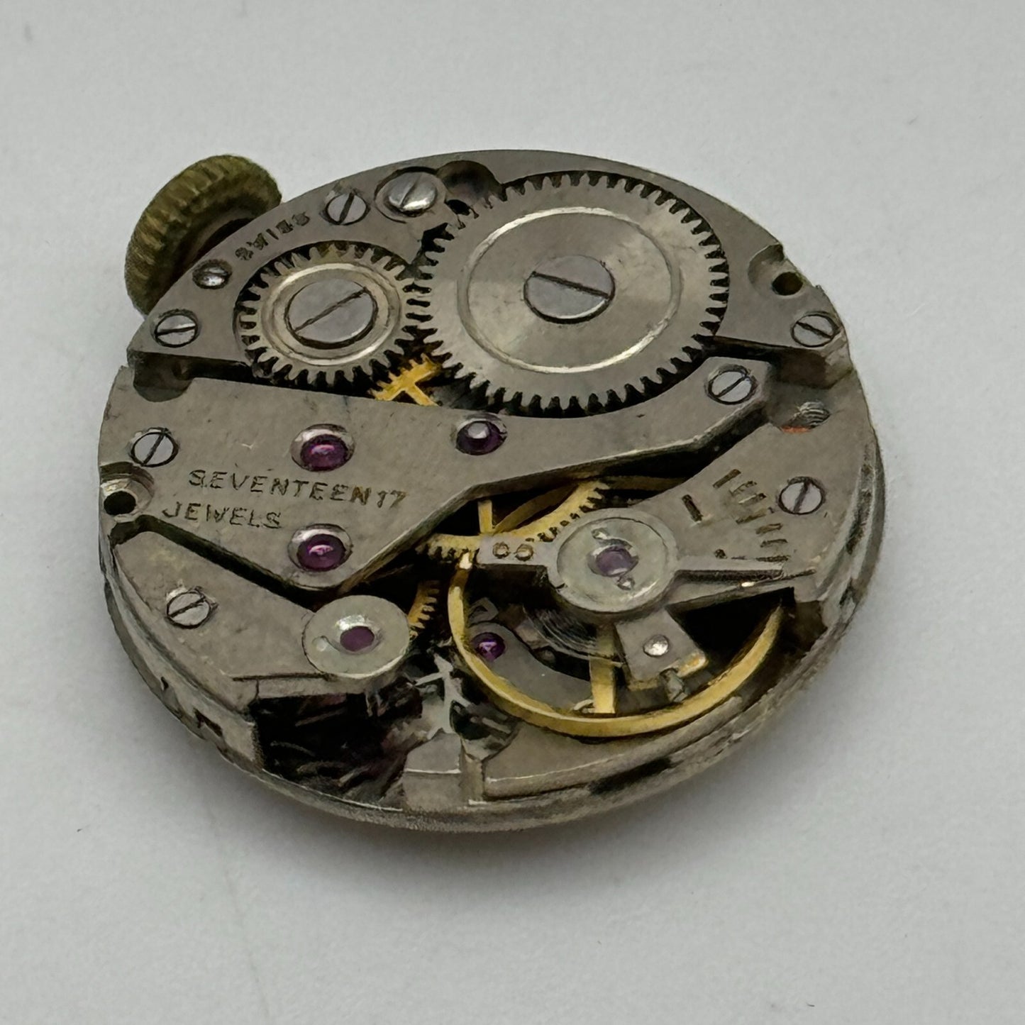 19.7mm Trebex AS 970 A Schild Sub Seconds Manual Wind Swiss Watch Movement PARTS